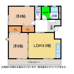 シャンゼリゼ壱番館の物件間取画像